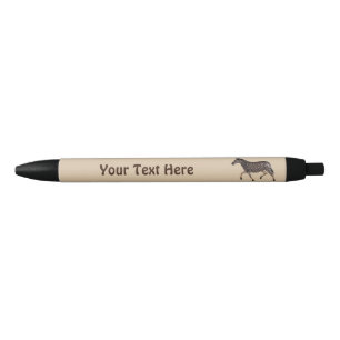 Stylo Noir Cute Polka Dot Zebra