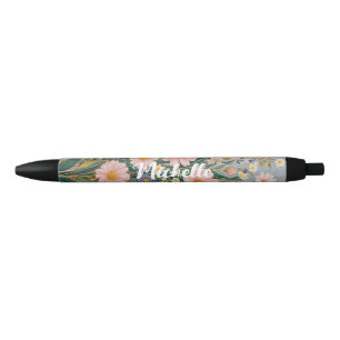 Stylo Noir Daisy Dreamscape Personnalisé