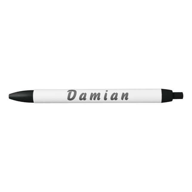 Stylo Noir Damian (Devant)