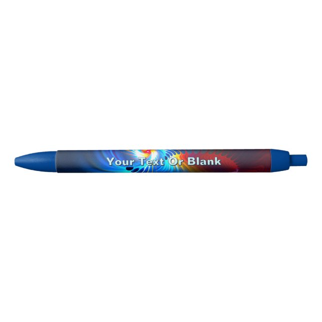Stylo Noir Décalage vers le bleu gravitationnel (Devant)
