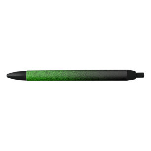 Stylo Noir Dégradé de Parties scintillant noire et verte tomb