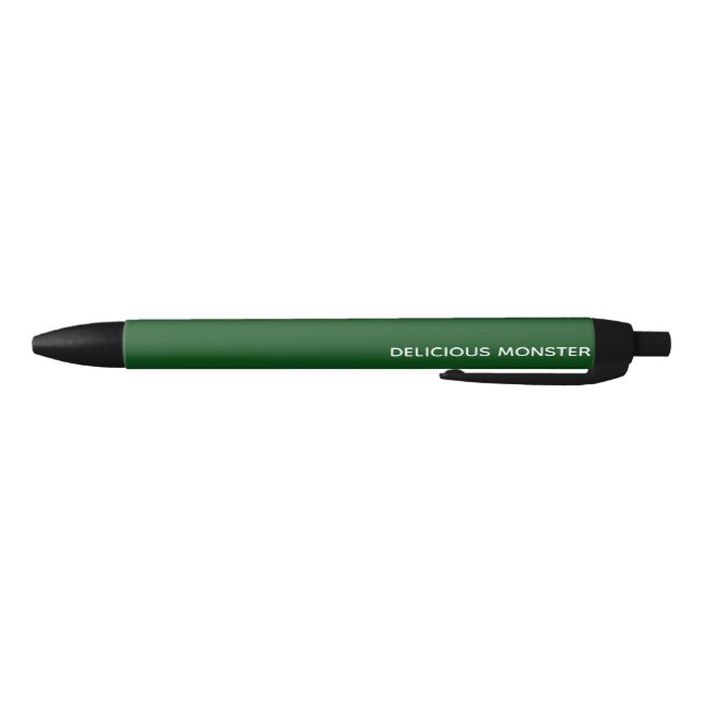 Stylo Noir Delicious Monster green color name (Bas)