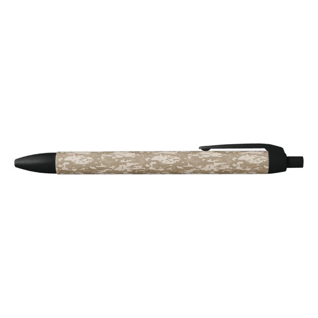 Stylo Noir Désert du Camouflage numérique (Haut)