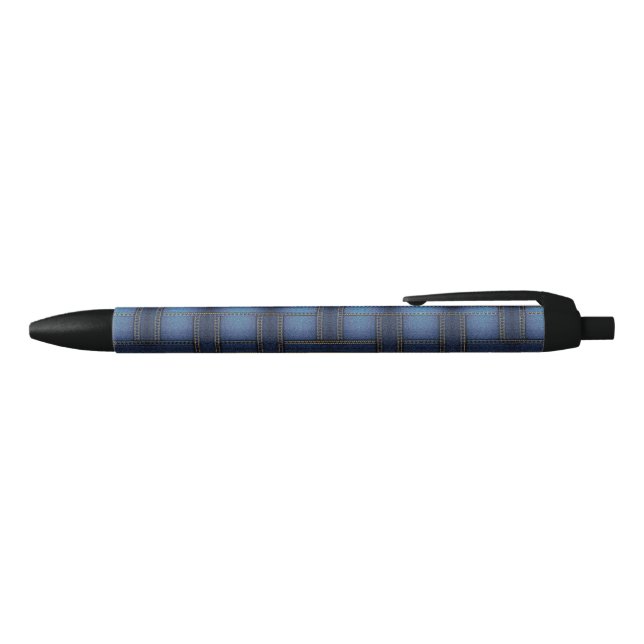 Stylo Noir Design Denim (Haut)