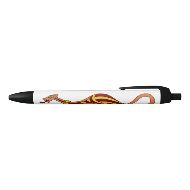 Stylo Noir Design Dragon Médiéval 2015 (Haut)