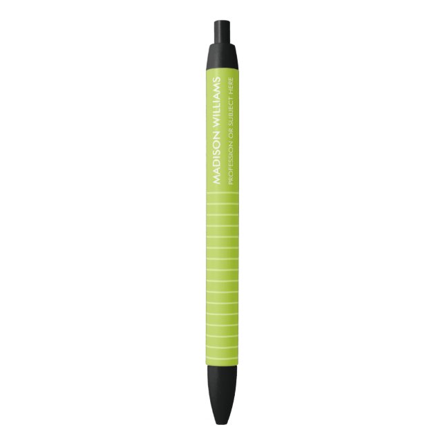 Stylo Noir Design minimaliste tendance moderne (devant Vertical)