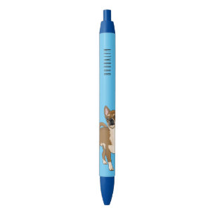 Stylo Noir Dessin de Chihuahua pour chien