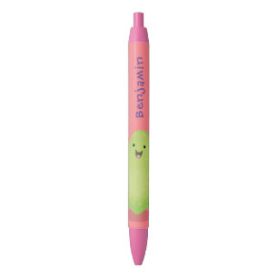 Stylo Noir dessin de la patte papaye de Cute kawaii