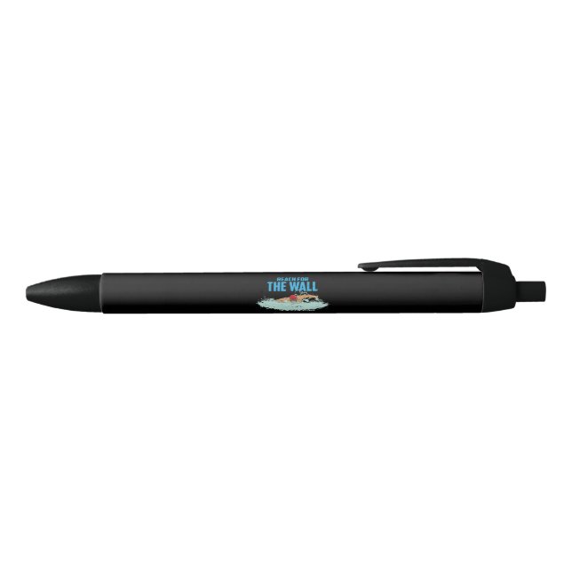 Stylo Noir Devis de natation amusant (Haut)