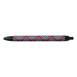 Stylo Noir Diamant Bleu