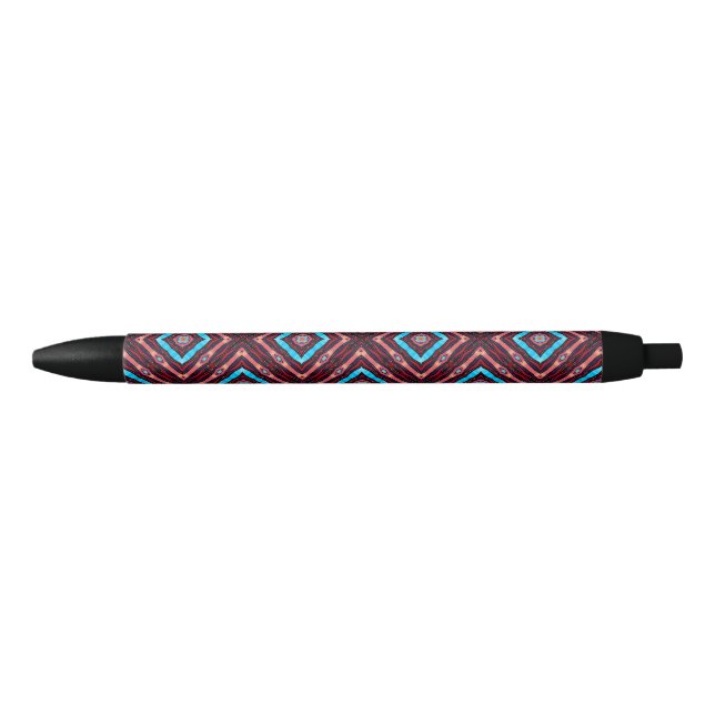 Stylo Noir Diamant Bleu (Devant)