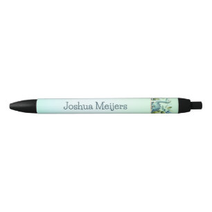 Stylo Noir Dino Discovery Custom Name Pen for Kids