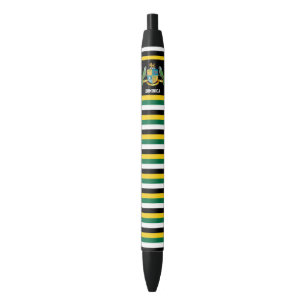 Stylo Noir Dominique Drapeau mignon Patriotique