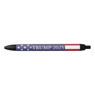 Stylo Noir Donald Trump Président 2025