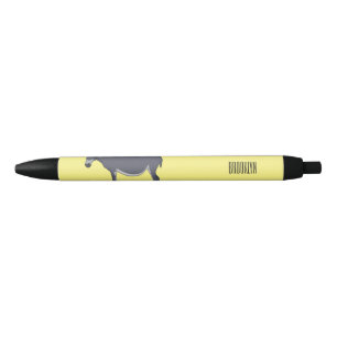 Stylo Noir Donkey cartoon