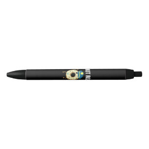 Stylo Noir Donut Résistez À Mème Drôle Officier De Police Sou