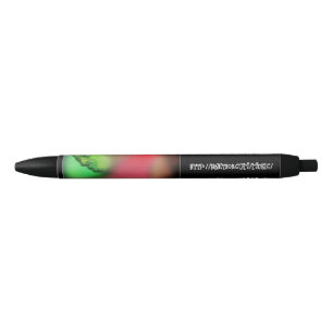 Stylo Noir Douleurs de colère étiquetées encre noire
