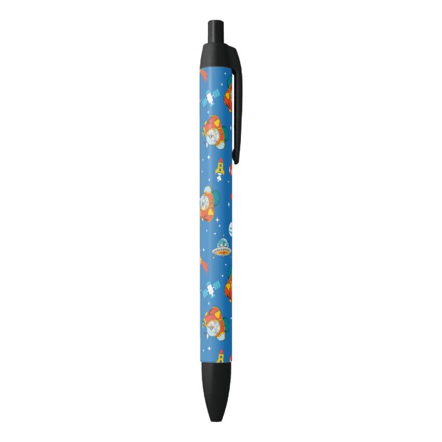 Stylo Noir Dr Seuss | Chat dans le Motif spatial Casquette (Bas (Vertical))