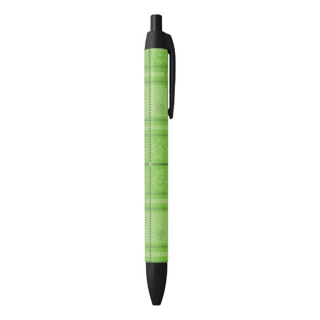 Stylo Noir Dr Seuss | Motif de la fête de la Saint-Patrick (Bas (Vertical))