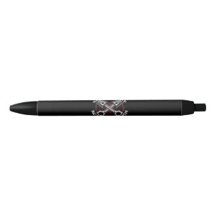 Stylo Noir Drag Racing Car Vintage Exécuter Votre Voiture Pas