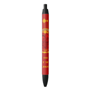 Stylo Noir Dragon Heart, Année du Dragon