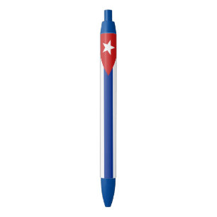 Stylo Noir Drapeau de Cuba