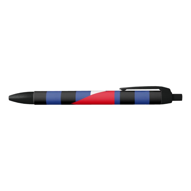 Stylo Noir Drapeau de fierté cuir queer (Haut)