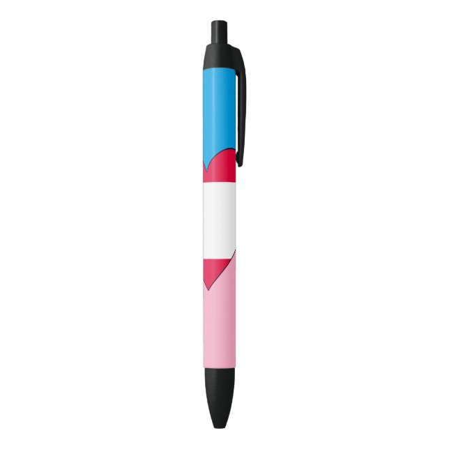 Stylo Noir Drapeau de fierté de jeu d'âge (Bas (Vertical))