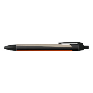 Stylo Noir Drapeau de fierté des cheveux longs