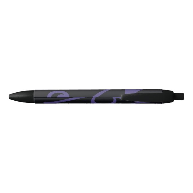 STYLO NOIR DRAPEAU DE FIERTE GOTH (Dos)