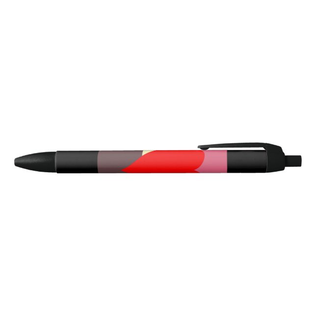Stylo Noir Drapeau de fierté grasse (Haut)