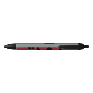 STYLO NOIR DRAPEAU DE FIERTE MUSCLE