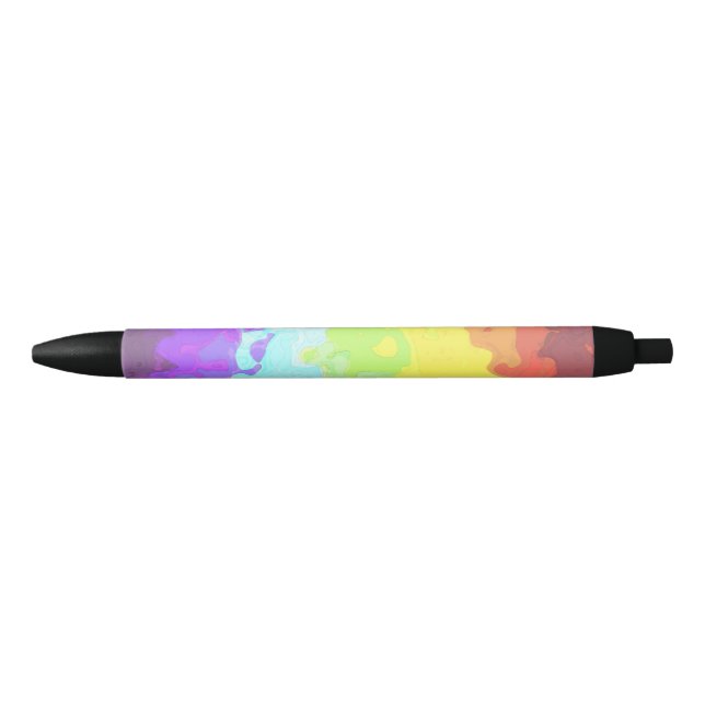 Stylo Noir Drapeau de fierté Neurogenre Abstrait     (Devant)