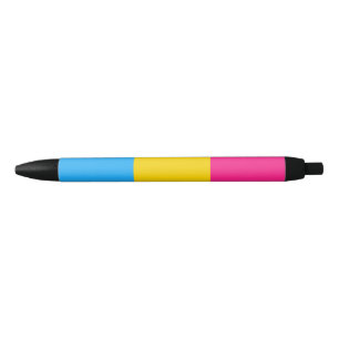 Stylo Noir Drapeau de fierté Pansexual LGBTQ