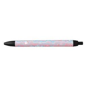 Stylo Noir Drapeau de fierté trans Trippsy Boho Groovy Bandes