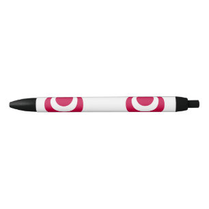 Stylo Noir Drapeau de la préfecture d'Okinawa, Japon
