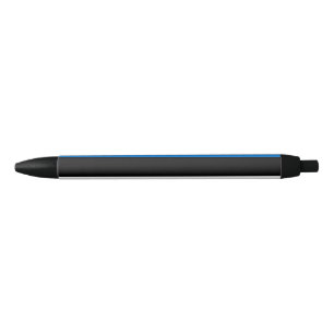 Stylo Noir Drapeau de l'Estonie