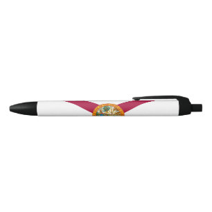 Stylo Noir Drapeau de l'État de Floride