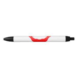 Stylo Noir Drapeau de l'île de Pâques