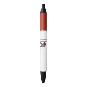 Stylo Noir Drapeau de Mari El