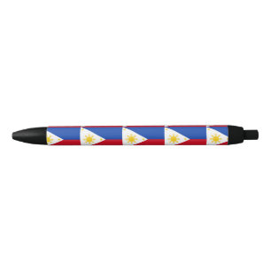 Stylo Noir Drapeau de Philippines