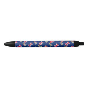 Stylo Noir Drapeau des îles Caïmans