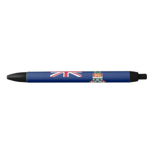 Stylo Noir Drapeau des îles Caïmans