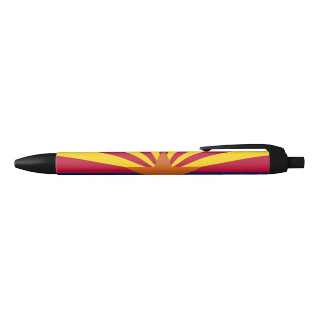 Stylo Noir Drapeau d'État de l'Arizona (Haut)