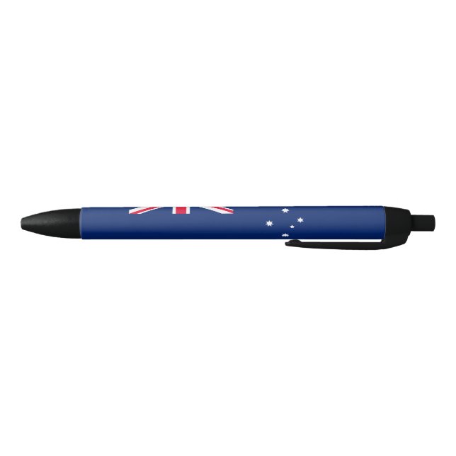 Stylo Noir Drapeau d'État de Victoria (Australie) (Bas)