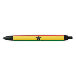 Stylo Noir Drapeau du Ghana