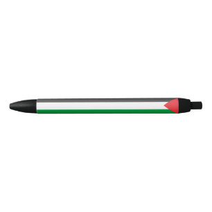 Stylo Noir Drapeau palestinien Libérez la Palestine customisé