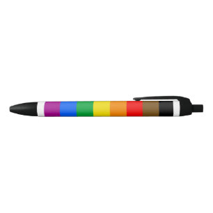 Stylo Noir Drapeau Philly Rainbow Pride
