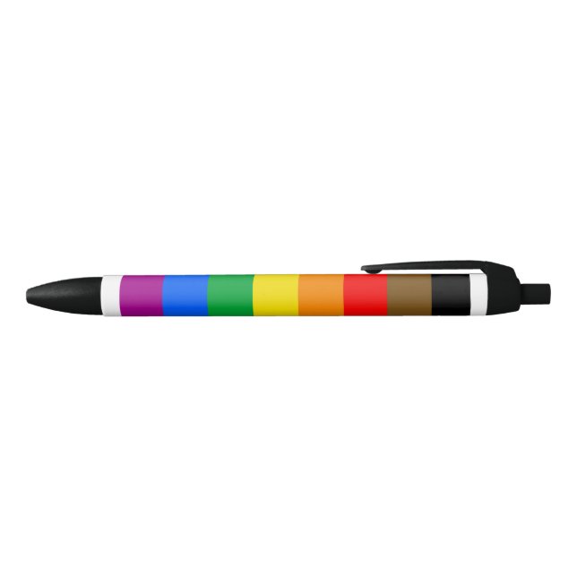 Stylo Noir Drapeau Philly Rainbow Pride (Haut)