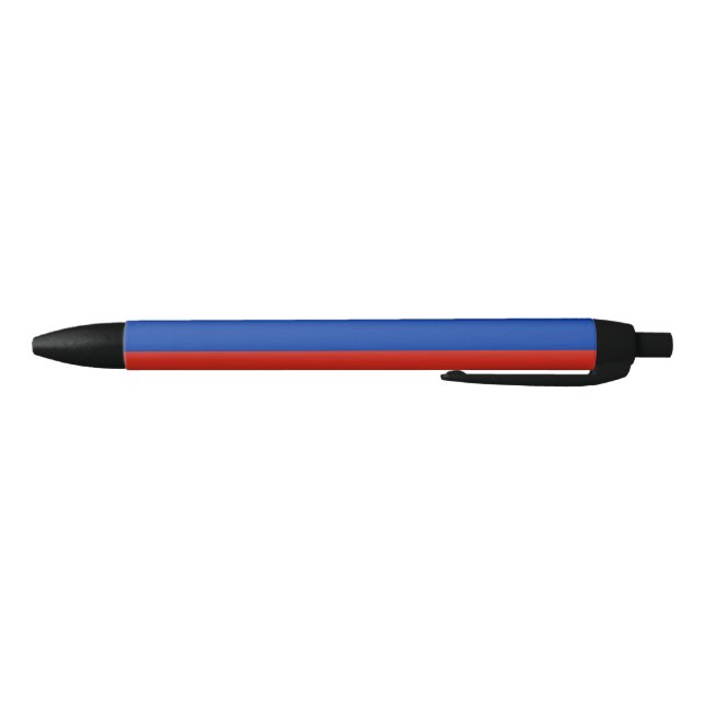 Stylo Noir Drapeau russe (Russie) (Bas)